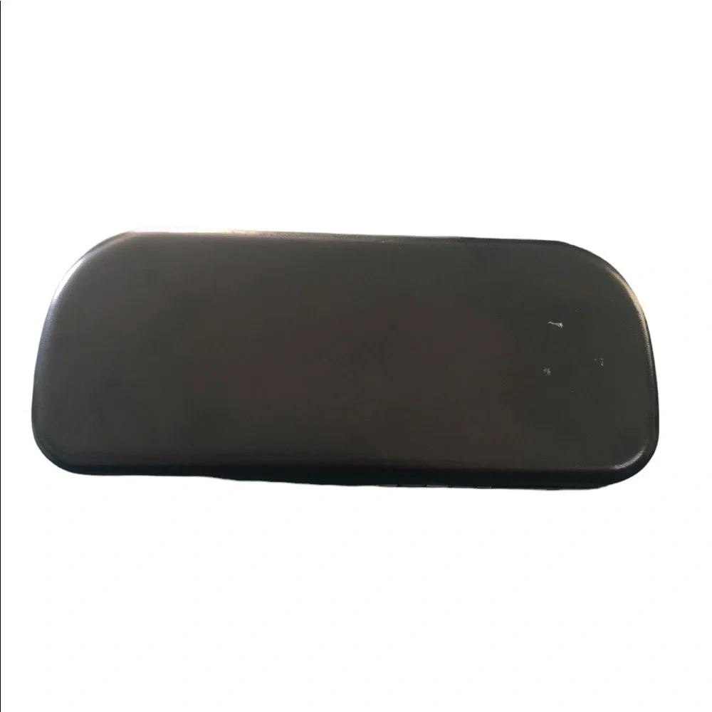 Coach Sunglass/Eyeglass Case Black Leather Velvet Lined 6.5X2.5 Summer Eyewear